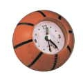 Sporty Desk Regular Alarm Clock (Basketball)